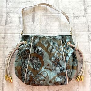 Vintage Y2K Ed Hardy Snake Print Purse Handbag Purse (Peeling Strap)